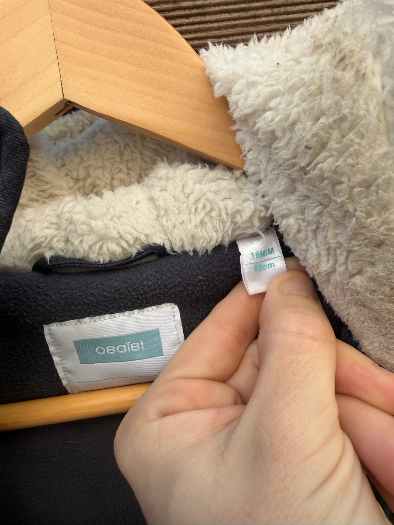 Manteau para menino Obaibi 18 meses – photo 2
